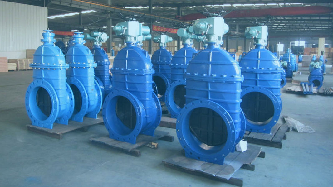 Các van cổng thép đúc Gost